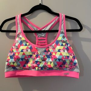 AVIA Sports Bra Pink/Mulitcoloured XL